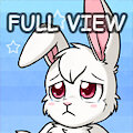[Commission] Bunny in a bucket by Veemonsito
