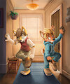Sammy and James by pandapaco