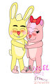 FA: Cuddles x Giggles