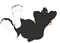 Donnie paws by Rhuke