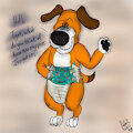 Kipper The Nappy Dog