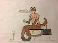 Otter Trucker Pissing by SomeCarGuy
