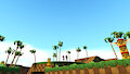 Green Hill Sky Wallpaper
