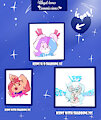 ICON COMMISSIONS! by Msfluffbutt