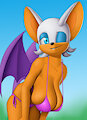 Rouge's Swimsuit~ by creatiffy