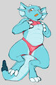 Lingerie vs Scales by EverestDragon