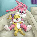 Bath Bunnies (by SkeletonKid5)