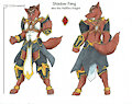 Shadow Fang - base form- character sheet