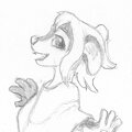 Allie sketches: Poncho, phone, and sock! by Tavvycat