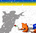 Who will stop the cold wind of war? by krezz