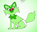 Sprigatito in diaper
