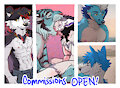 COMMISSIONS OPEN!
