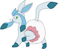 [INK, by mewzy148] Glaceon!