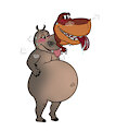Gloria and Rex Nasal Vore Fun (Gloria's Turn) by DCXL