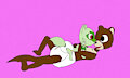 Snuggles with my Bakeneko.
