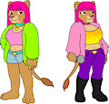 Me in Zootopia and Sing by MariposaButterfly