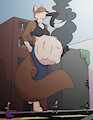 Big Fight by rabbitinafoxden