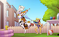 Backyardfight by Selene