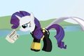 Black widow Gets Some Bad News  by Spectravixen