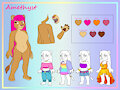 Amethyst Reference Sheet by MariposaButterfly