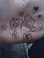 Emma x Edward on my hand by EmmaCRB