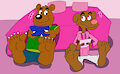 Bert at Pink's place