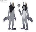 Leon the Jackal - Reference Sheet by LeonJackyl