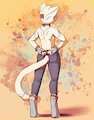 Wearing pants