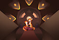 In a Fox's Shrine by Inafox