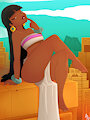 Chillin' Chel by Fuf