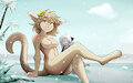 Recolor ~ Winter Sunbathing by TripleTailSlap