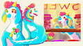 Candygon, by Ciderberries! by FoamingKobold