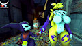 [SFM] Loving Couples Part 1 - Impmon and Renamon by TheCheshireGuy