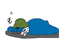Sleeping Blind Baby Leo 13.3.2022
