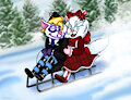 Dashing Through The Snow by QueenChilla