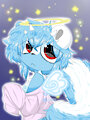 Angel up above