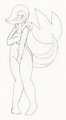 Snivy girl  by HybridProjectAlpha