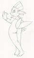 Weavile girl  by HybridProjectAlpha