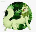 Weed Cat by QueenChilla