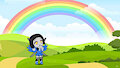 First rainbow