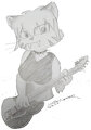 Tira Shanks, Rock 'n' roll Kitty by Eisenkatze