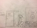 Behind a truck by SomeCarGuy