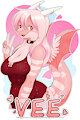 Vee Waist-Up Badge