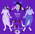 Annelie Refsheet (SFW Version) by Monstrgoat