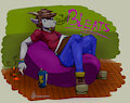 Goat on a bean (Fanart)