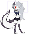 full body loona in that moment from the show by BlackMita