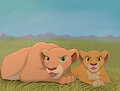 Nala & Kiara by AlcosaurusRex