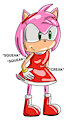 Rubber Amy Rose Morph