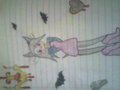 My old drawing of my fan character Nina by Emogirl13