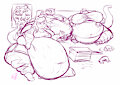 Fatty Familly : Big feast by nosferatu16